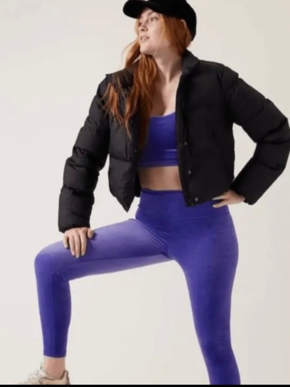 Athleta 2022 Elation Purple Velvet Tight S